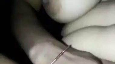 Desi mom wants sex and silently touches clitoris in front of camera