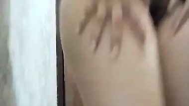 Indian Riya Thakur Bathing After School Time