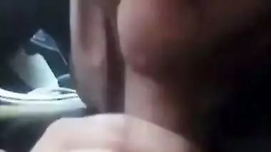 Hijabi lady’s deep Pakistani blowjob to a stranger