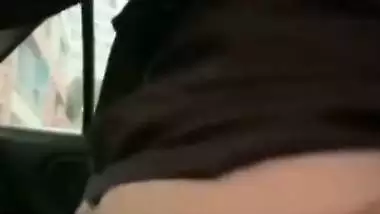 Horny Desi XXX girl riding fat cock inside her boyfriend’s car MMS