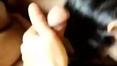 Desi milf gives an Indian blowjob to her neighbor