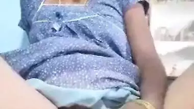 Horny Telugu Bhabhi Masturbating by Big Banana