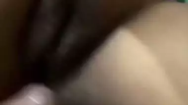 Chubby bhabhi shaved pussy fucking by husband friend