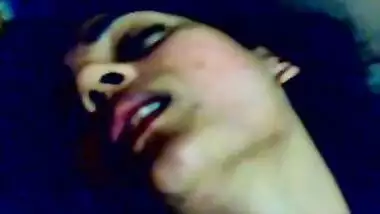 horny slim desi wife fingering