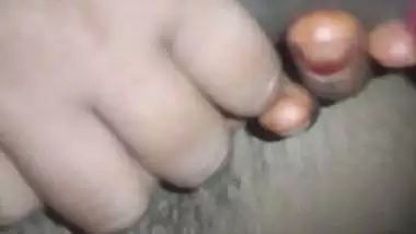 Big boobs bhabhi foreplay with devar before night sex