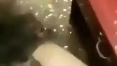 Giving blowjob to lover