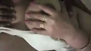 South Indian lady drinks her stepson’s thick cum