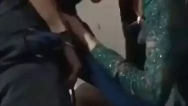 Village girl’s first blowjob MMS with her horny cousin